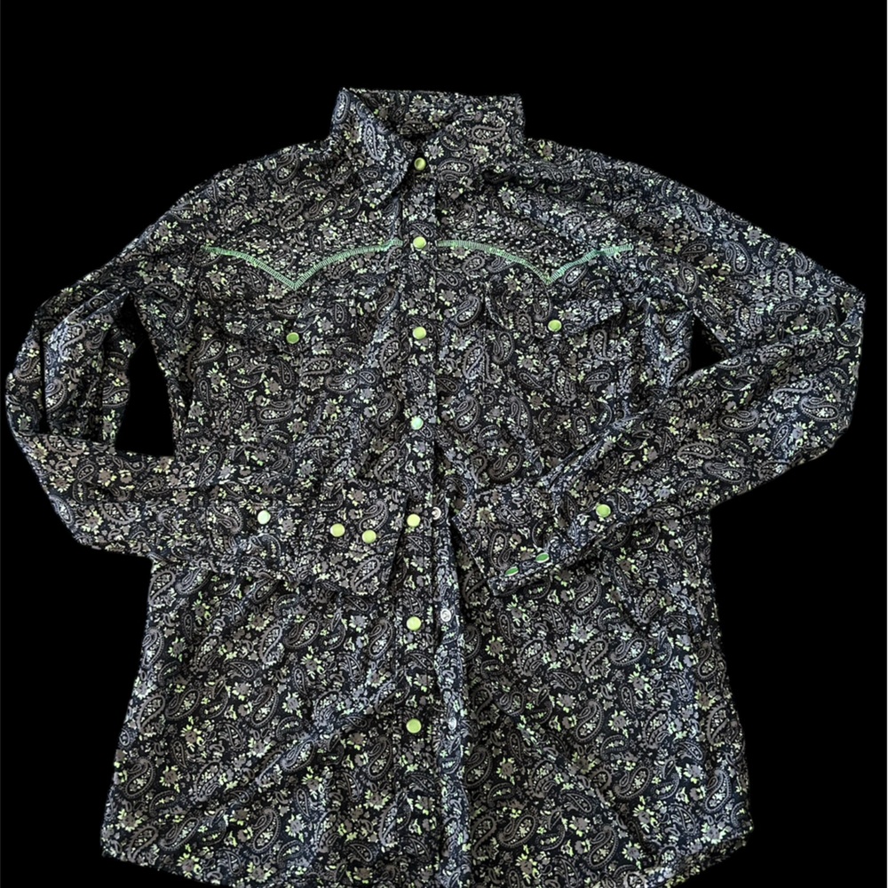 Cowgirl hardware rodeo shirt